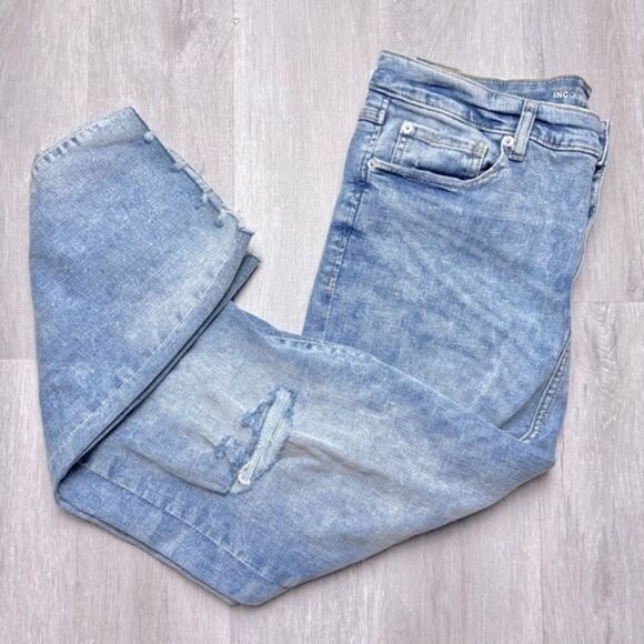 High Rise Straight Leg Jeans 16/32 - Picture 1 of 4